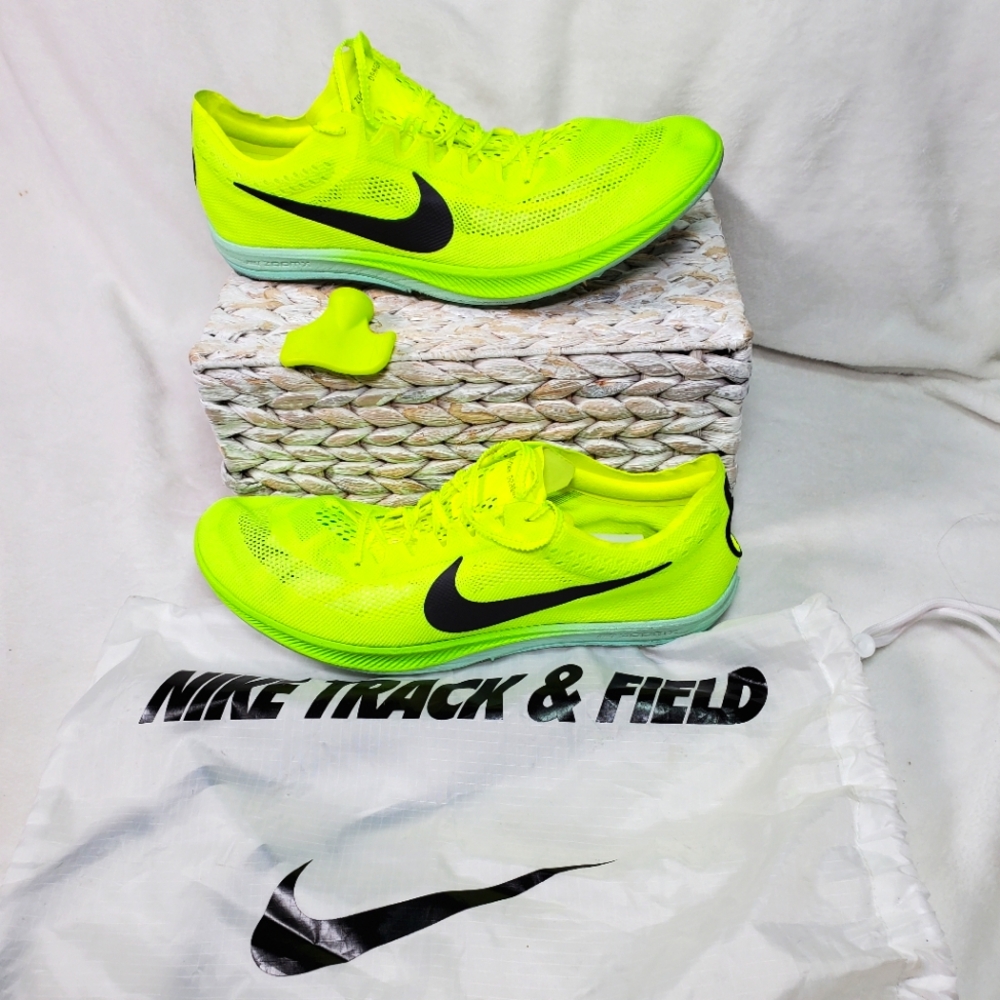 Nike‎ ZoomX Dragonfly Volt Mint Foam With Spikes Tool & Bag Track Men 13 Track